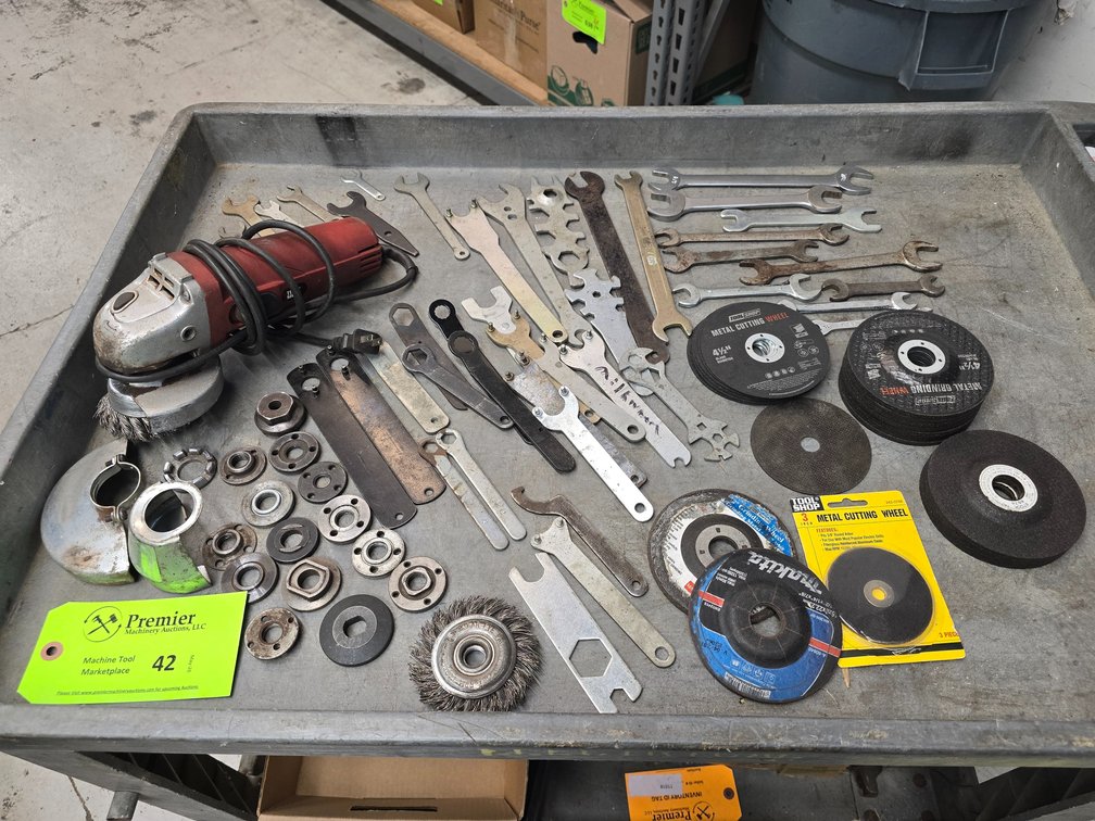 Tool Shop 4-1/2" Angle Grinder and More