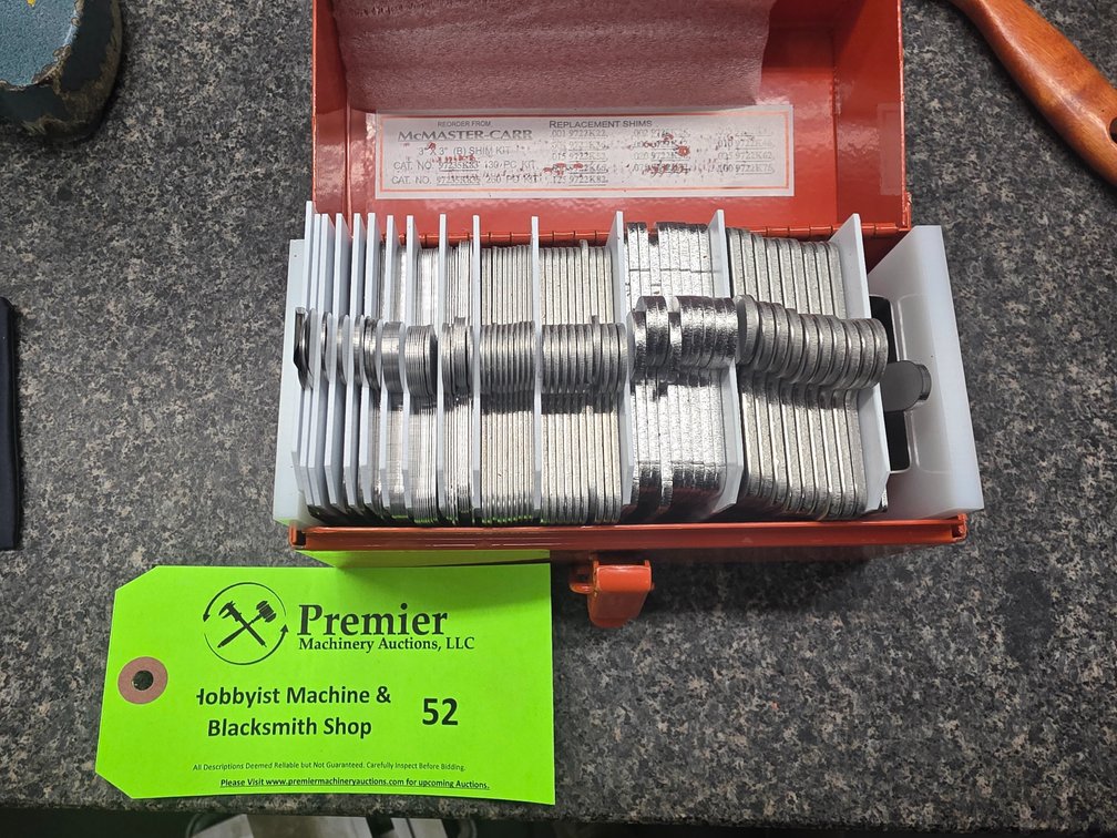 Aloma "B" Size Shim Set.