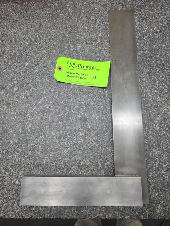 Starrett No. 20, 18" Square.