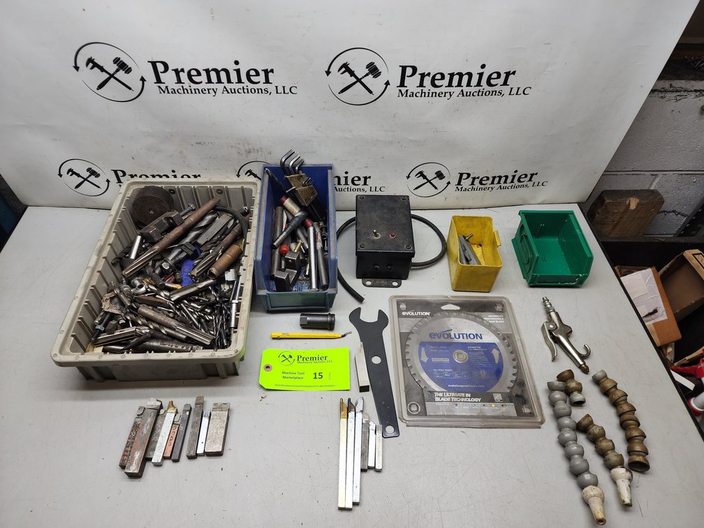 Assorted Perishable Tooling.