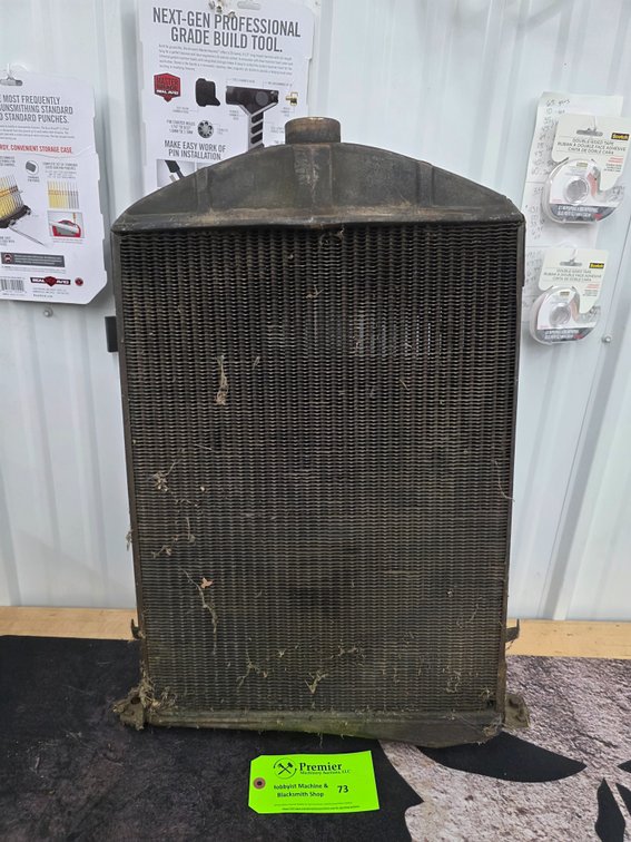 Antique Automotive Radiator.