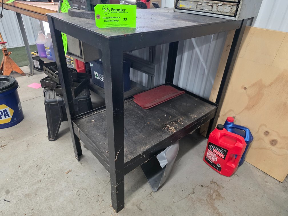 37" x 21" x 36" Steel Welding Bench.
