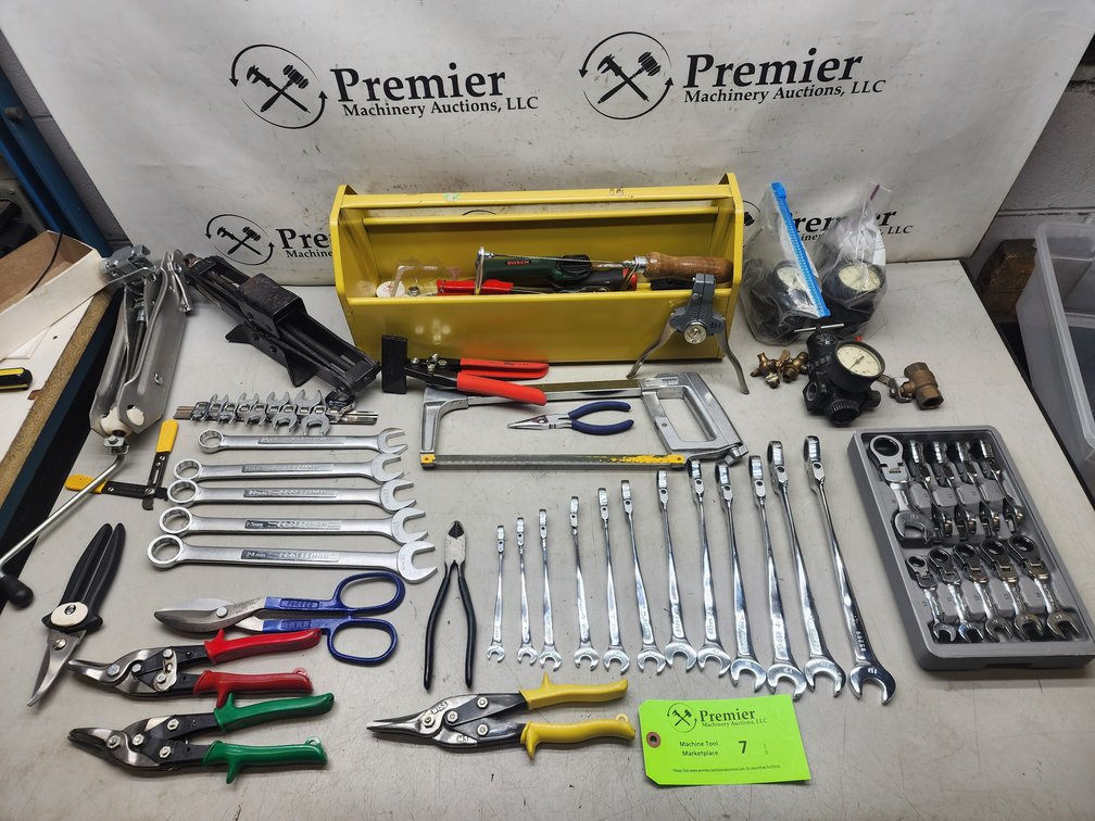 Assorted Hand Tools.