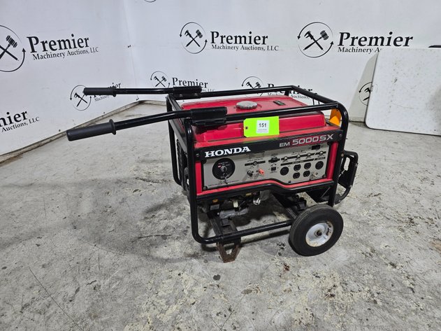 Image for Honda Model EM5000SX 120/240 Volt Generator.