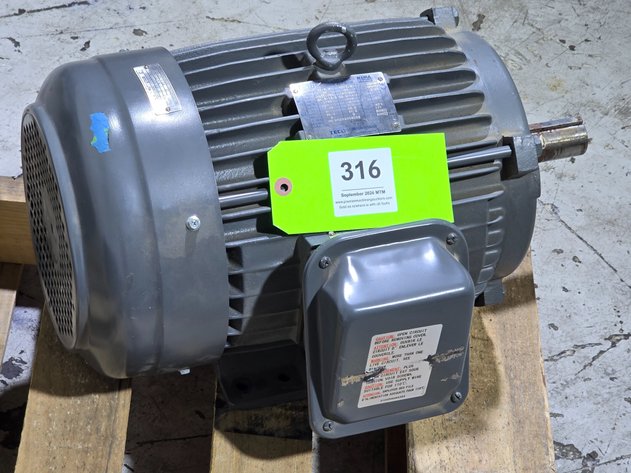 Image for TECO Westinghouse AEHH8P Motor