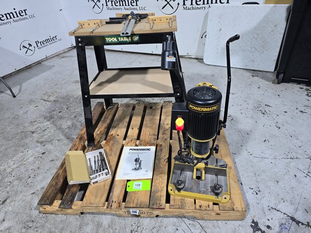 Image for Powermatic Model: 701 Deluxe Bench-Top Mortiser with Table, Manual and Parts. .