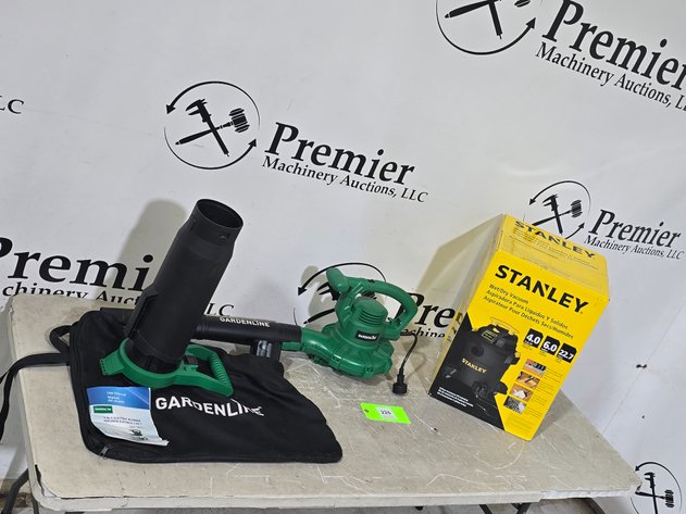 Image for GARDENLINE Model: GBV140SU.1 Electric Blower and STANLEY 6.0 Gallon Wet/Dry Vacuum