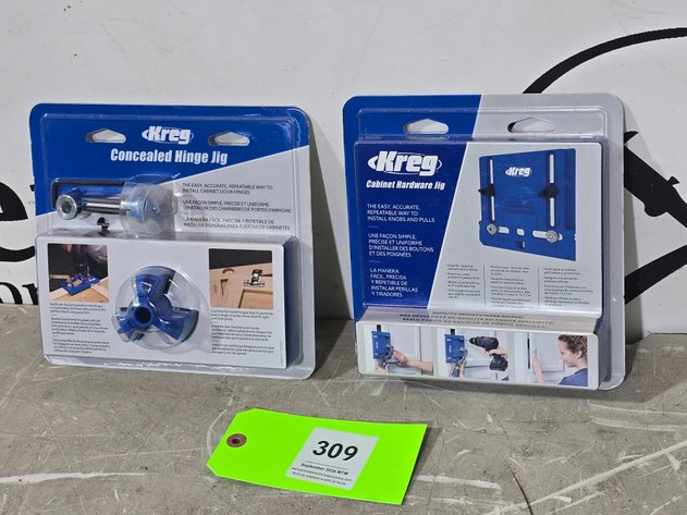 Image for New, (1) Kreg KHI-HINGE and (1) KHI-PULL Jigs.