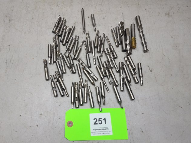 Image for Assorted HSS Endmills.
