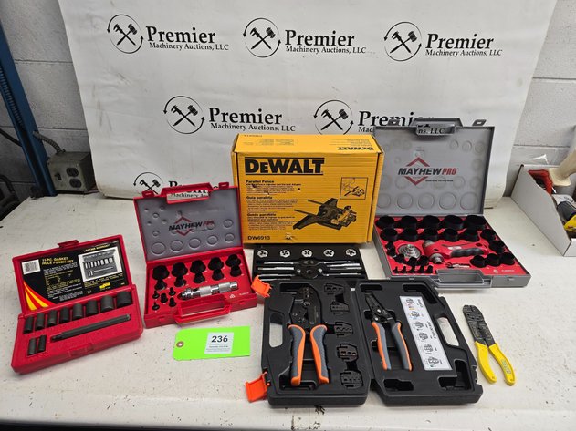 Image for New DeWalt Model: DW6913, Mayhew Pro Model: PL350PAUS, IWISS KIT-0535 & Craftsman Tool Sets