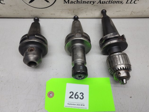 Image for (3) BT40 Tool Holders.