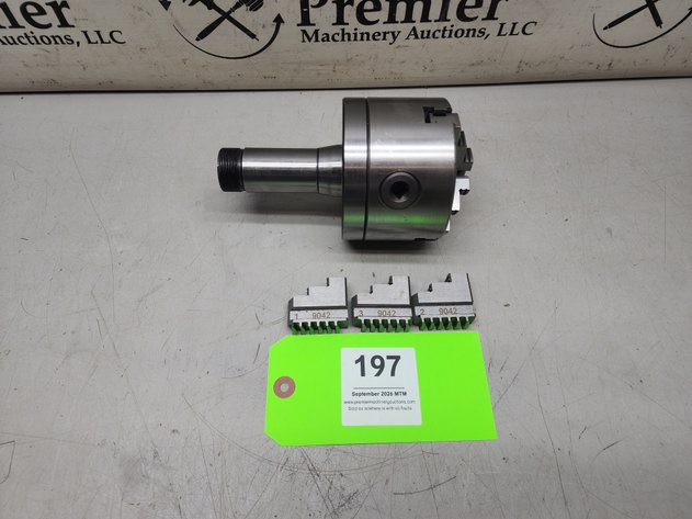 Image for Shars 3 Jaw Chuck with 5C Shank.