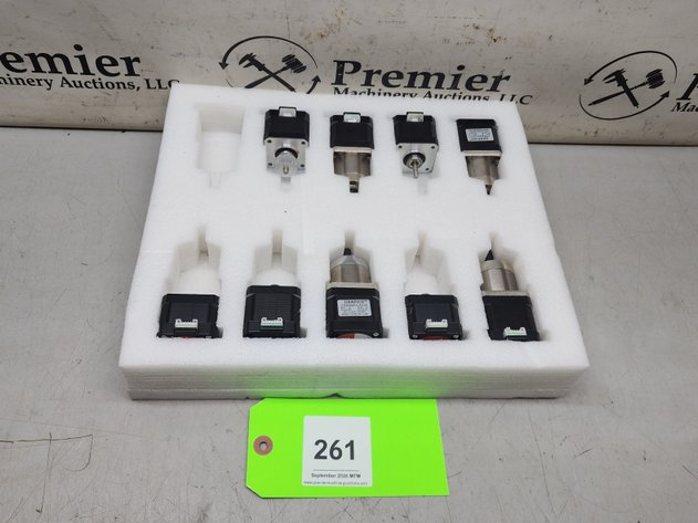 Image for (9) Stepper Motors.