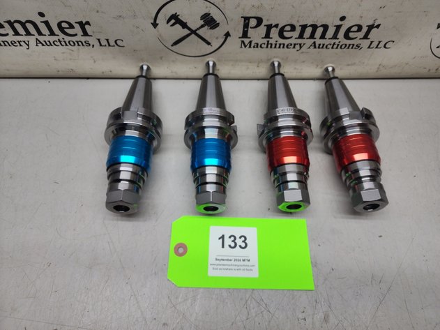 Image for (4) BT40-ETP20-100 Collet Holders.