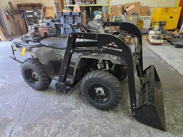 Image for 2020 Polaris Sportsman 570 EFI ATV with Wild Hare Bucket Attachment