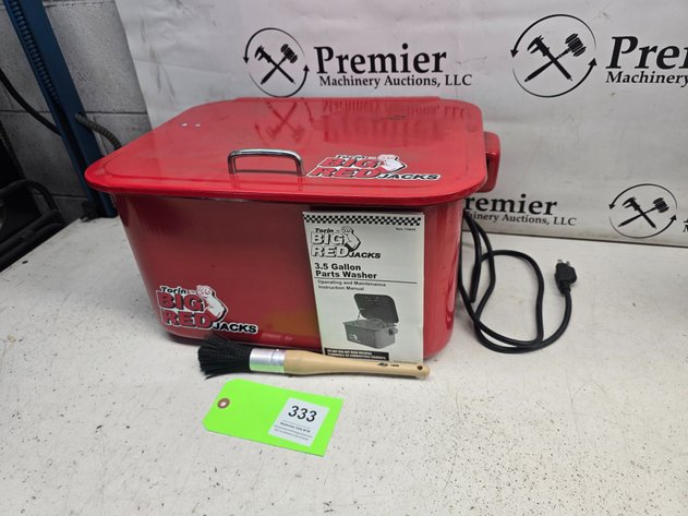 Image for Torin Big Red Jacks 3.5 Gallon Parts Washer