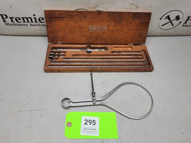 Image for Starrett Inside Micrometer and Caliper.