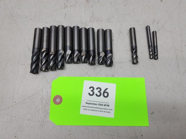 Image for Assorted Carbide Endmills.