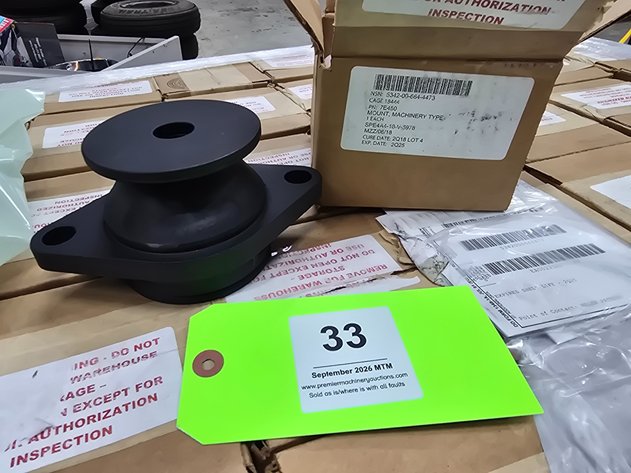 Image for (220) Vibration Isolator Mount, New in Boxes.