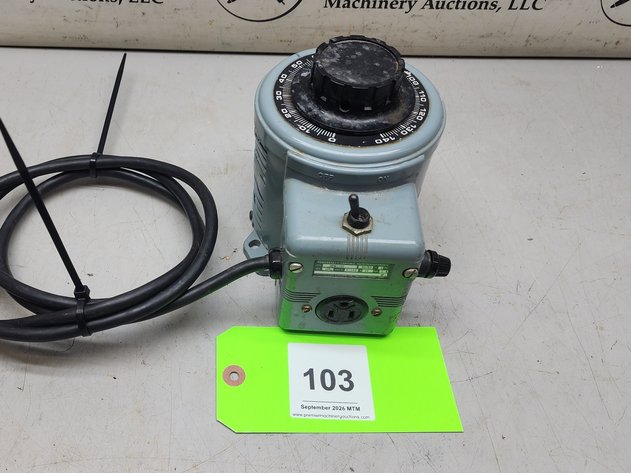 Image for Powerstat Variable Transformer.