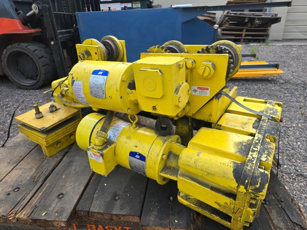Image for Acco Wright Cable Hoist with Motorized Trolley.