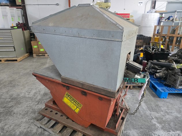 Image for Shop Built Foundry Sand Reclaimer on Self- Dumping Hopper.