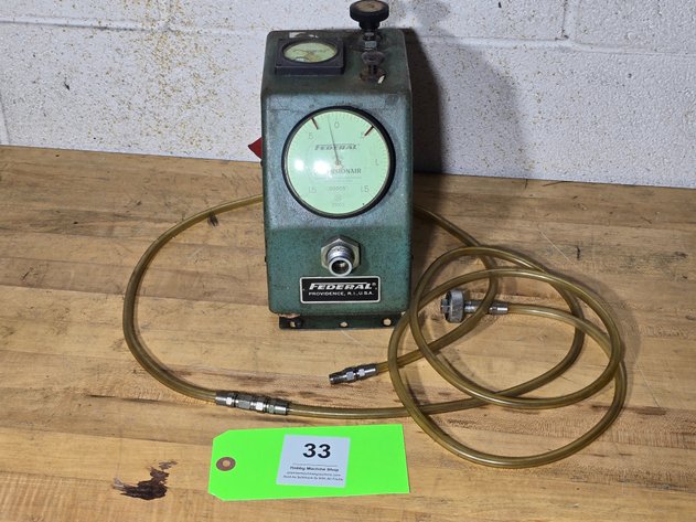 Image for Federal Model D2500 Dimensionair Air Gauge.