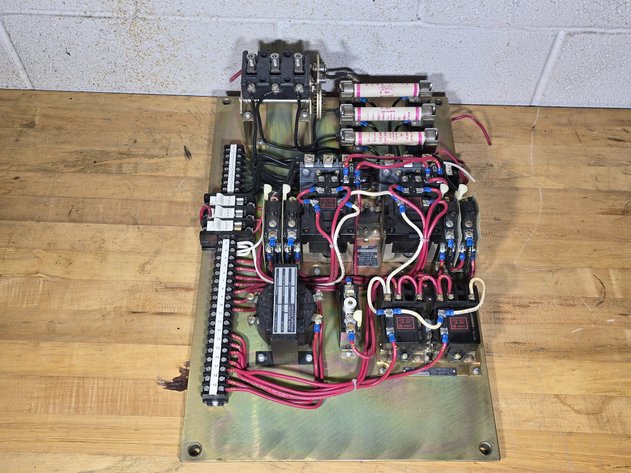 Image for Allen-Bradley Bul. 715 Size 1 Motor Control Panel.