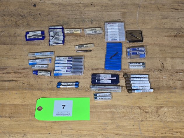 Image for Approx. (64) Assorted Carbide Thread Mills and Endmills.