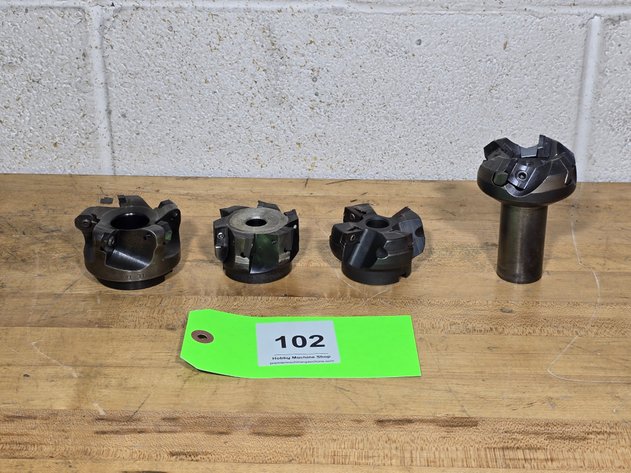 Image for (4) Indexable Shell Mills.