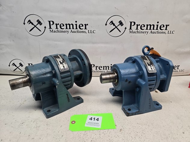 Image for (2) Shimpo Circulute Speed Reducer Gear Boxs