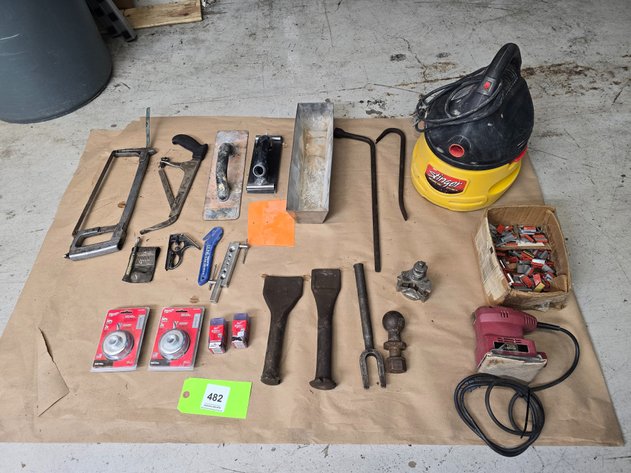 Image for Various Hand Tools and Perishables