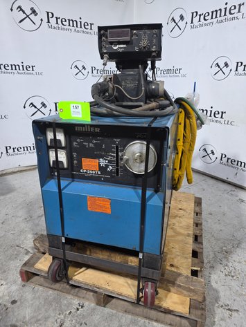 Image for Miller Model CP-250TS, So stant Porential DC Arc Welding Power Source with Miller Feeder.