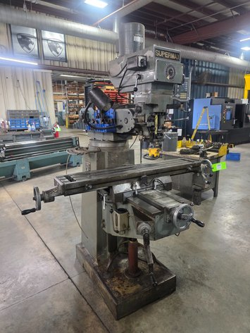 Image for Supermax Model YCM-16VS Vertical Milling Machine.