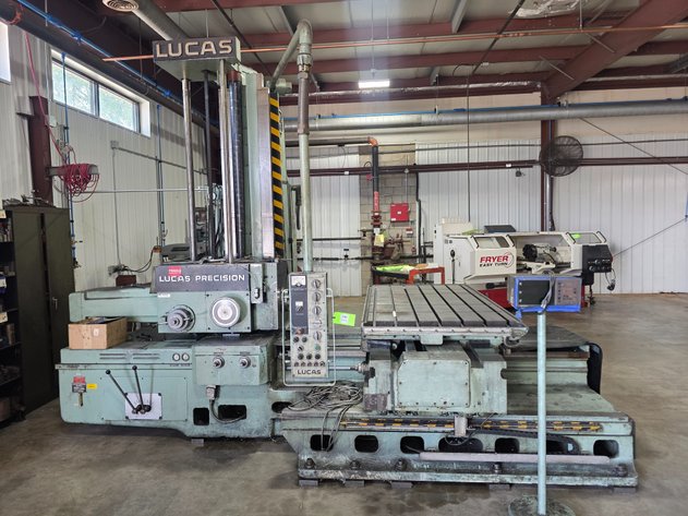 Image for Lucas Model 441B-72 Horizontal Boring Mill.