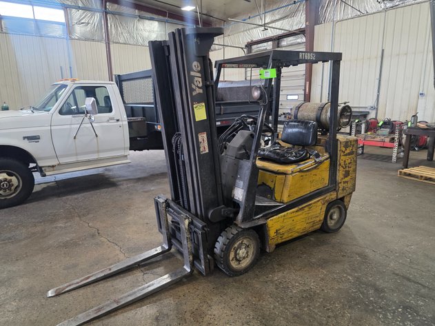 Image for Yale Model GLC050DENUAE083 LP Powered Forklift.