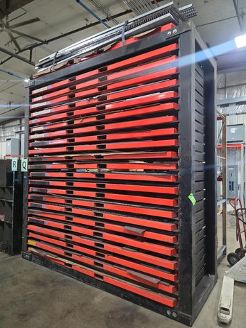 Image for 22-Level Sheet Storage Rack.