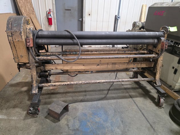 Image for Lown Model B Powered Plate Roll.