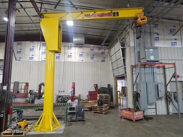Image for Abell-Howe 2-Ton Jib Crane.