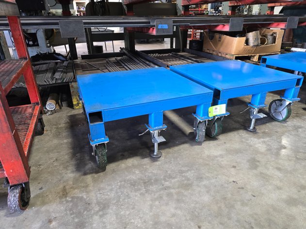 Image for (2) Metal Platform Carts