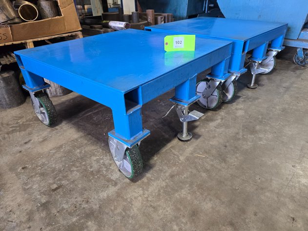 Image for (2) Metal Platform Carts
