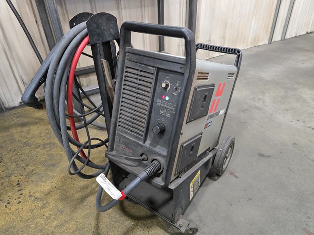Image for Hypertherm Powermax 1000 Plasma Cutting System on Cart.