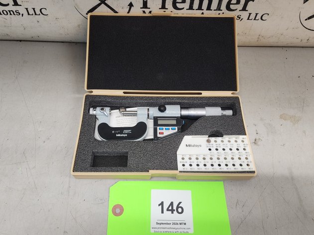 Image for Mitutoyo No. 326-711-10 Micrometer.