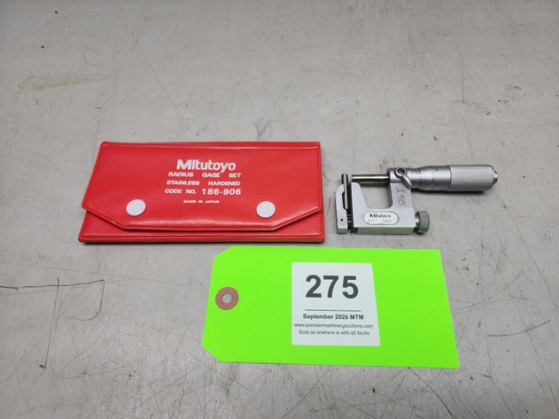 Image for Mitutoyo No. 117-107 Multi Anvil 0-1