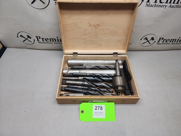 Image for MT Taper Chuck Plus Taper Drill Bits.