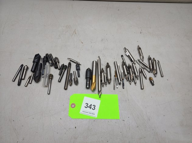 Image for Assorted Center Drills And Countersinks.