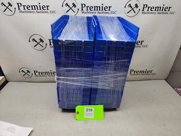 Image for (30) Plastic Storage Bins.