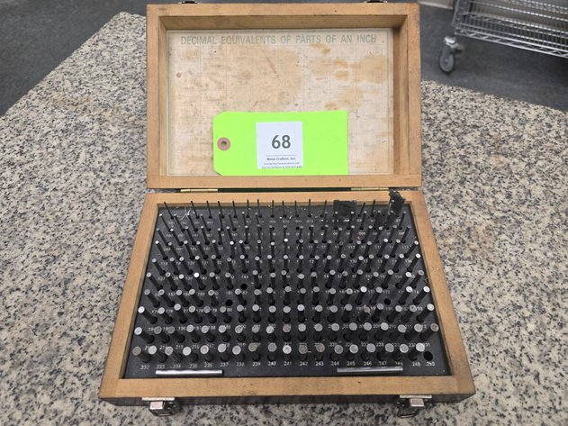 Image for Model M-1  0.061-0.250 Gage Pin Set.