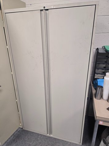Image for 2-Door Metal Cabinet.