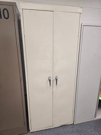 Image for 2-Door Metal Cabinet.